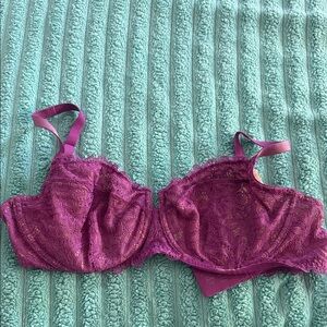 Soma Unlined Balconette Lace Underwire Bra